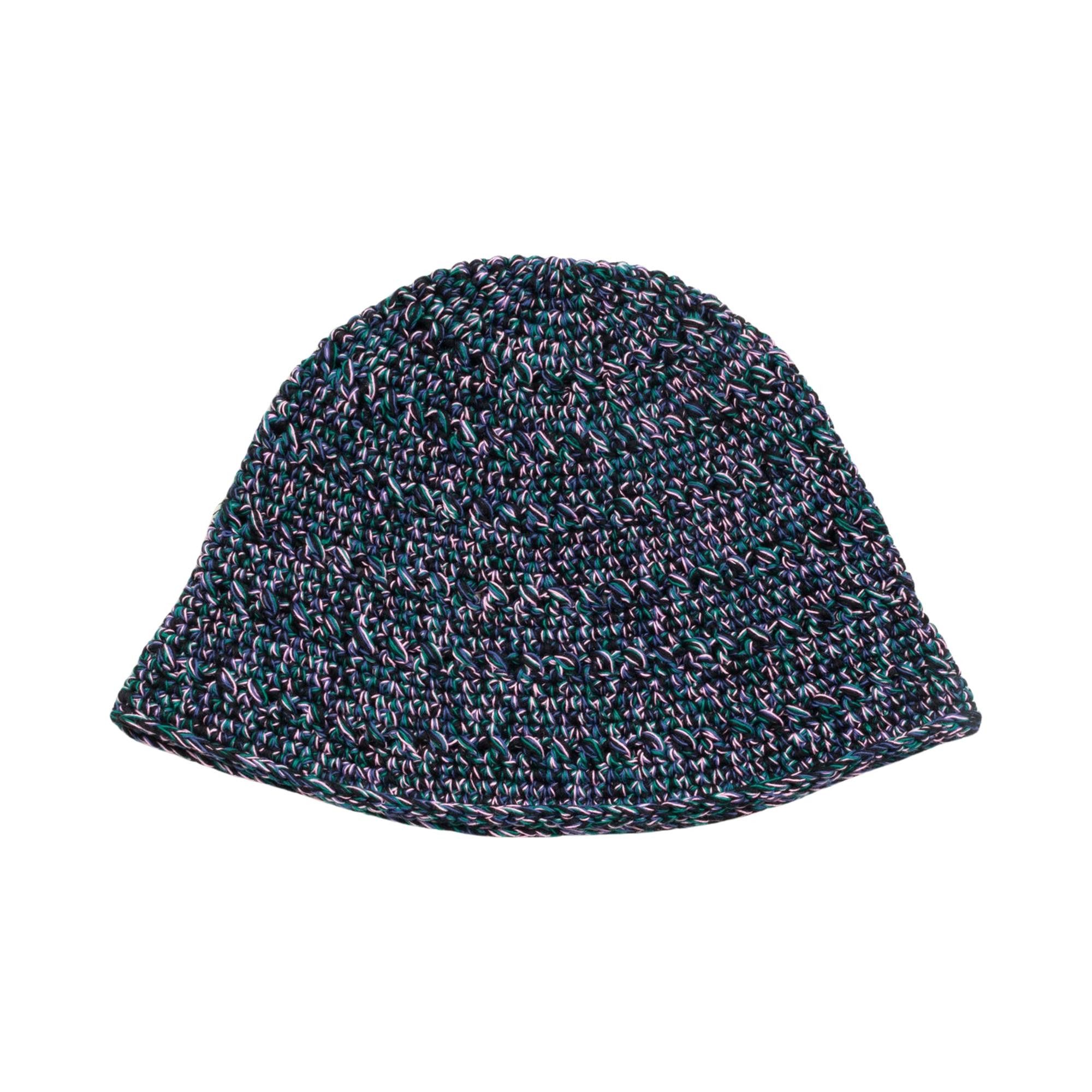 Buy Stussy Hemp Stock Knit Bucket Hat 'Multi Navy' - 1321268