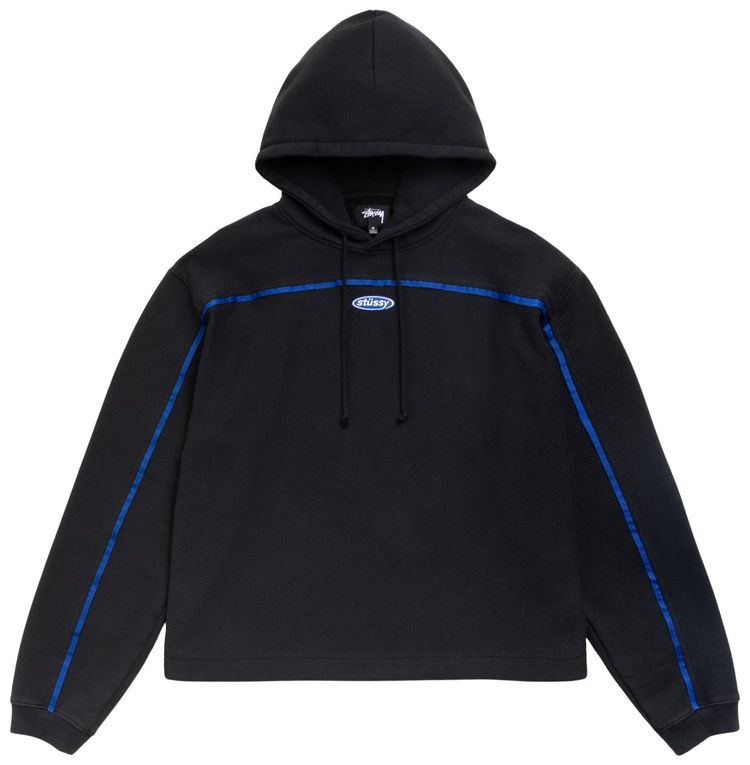 Stussy Oval Pullover Hoodie Black
