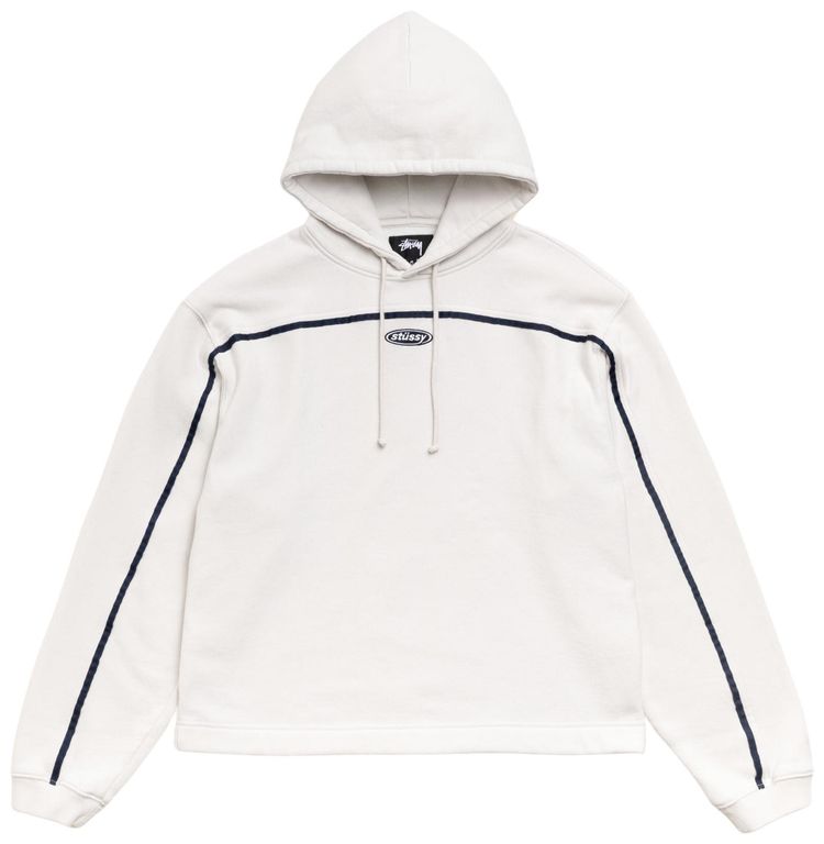 Stussy Oval Pullover Hoodie Stone