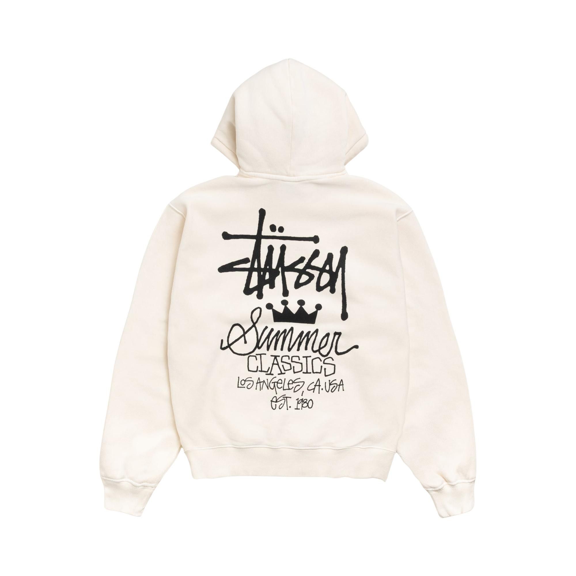 春*パ様 STUSSY LIMITeDeDITION TOURMASTER Buy Stussy Summer Classics Hoodie Garment Dyed 'Bone' - 1925197
