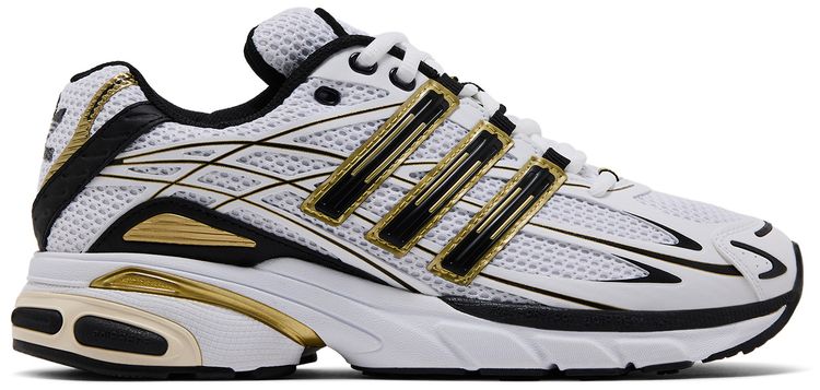 adidas Adistar Cushion White Black Gold Metallic