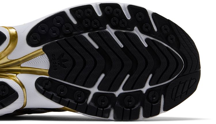 adidas Adistar Cushion White Black Gold Metallic