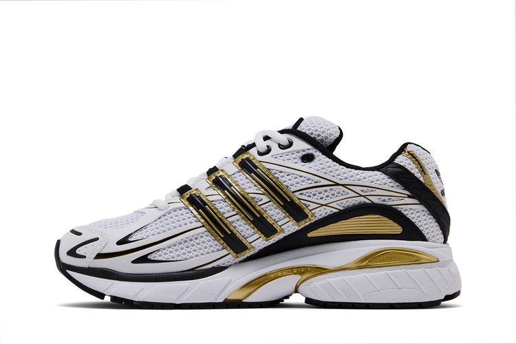 adidas Adistar Cushion White Black Gold Metallic