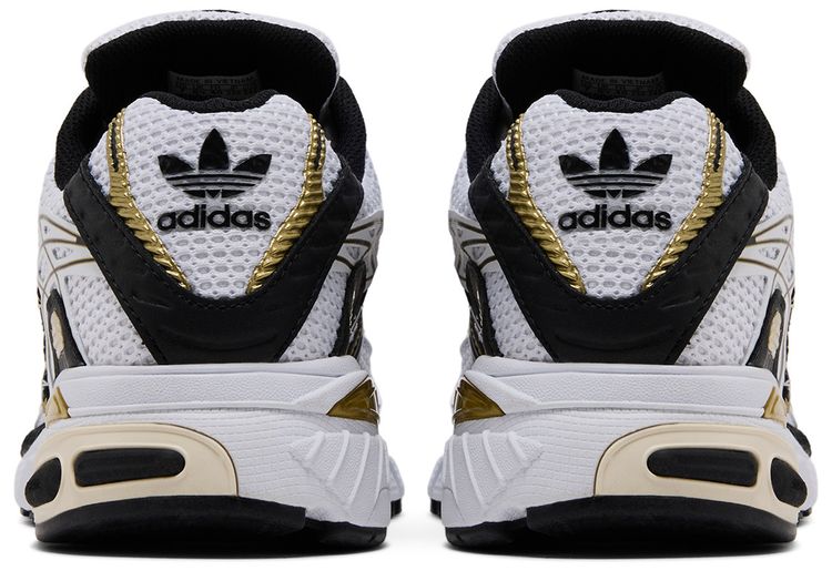 adidas Adistar Cushion White Black Gold Metallic