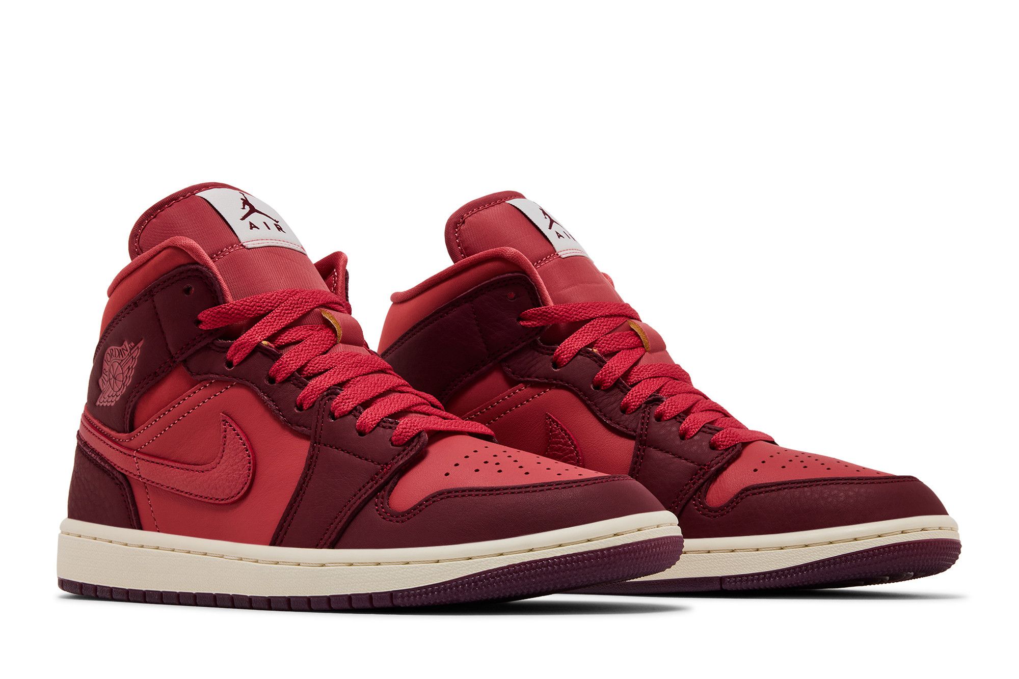 ミミやんプロフ確認お願いします専用AIR JORDAN1 Buy WMNS Air Jordan 1 Mid SE 'Valentine's Day' - IB7018 600 | GOAT