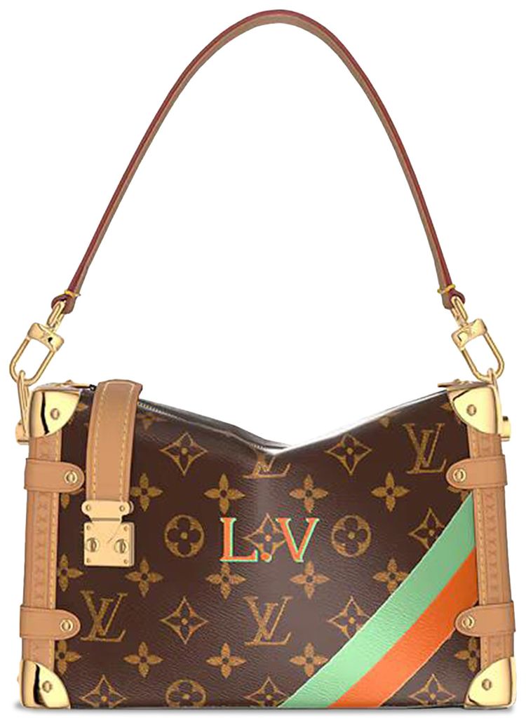 Louis Vuitton Side Trunk MM Mon Monogram Custom Order Brown Monogram Canvas