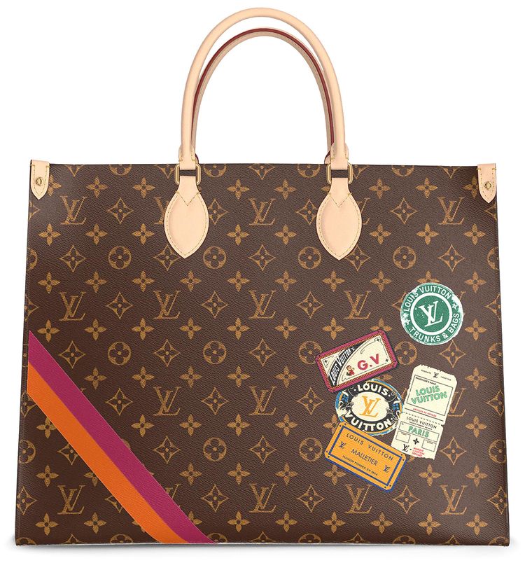 Louis Vuitton Onthego GM Mon Monogram Custom Order Brown Monogram Canvas