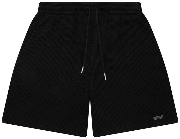 Honor The Gift Rib Knit Drawcord 7 Short Black