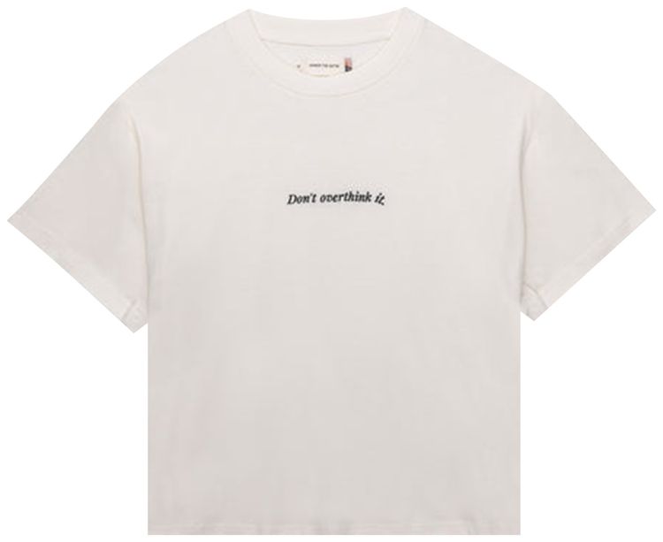 Honor The Gift Dont Overthink It Short Sleeve Bone
