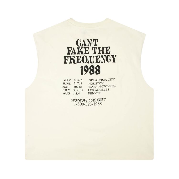 Honor The Gift The Frequency Tank White