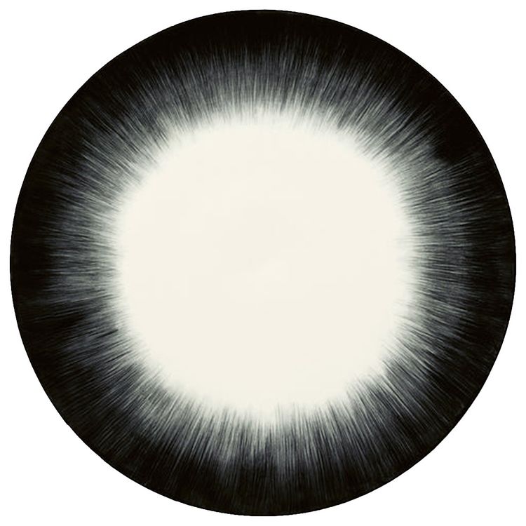 Ann Demeulemeester x Serax Starter Plate Set of 2 WhiteBlack Variation 5 De