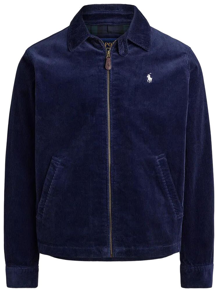 Polo Ralph Lauren 8 Wale Corduroy Wynton Windbreaker Newport Navy