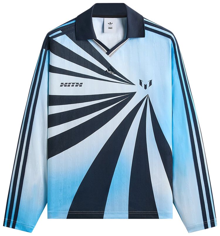 Kith x Messi For Adidas Goalkeeper Long Sleeve Tee Blue
