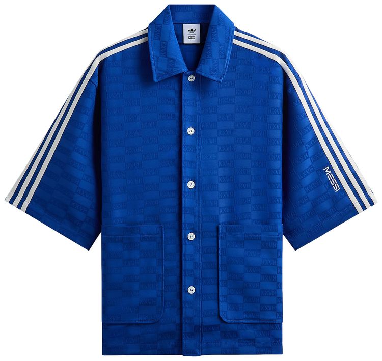 Kith x Messi For Adidas Monogram Shirt Blue