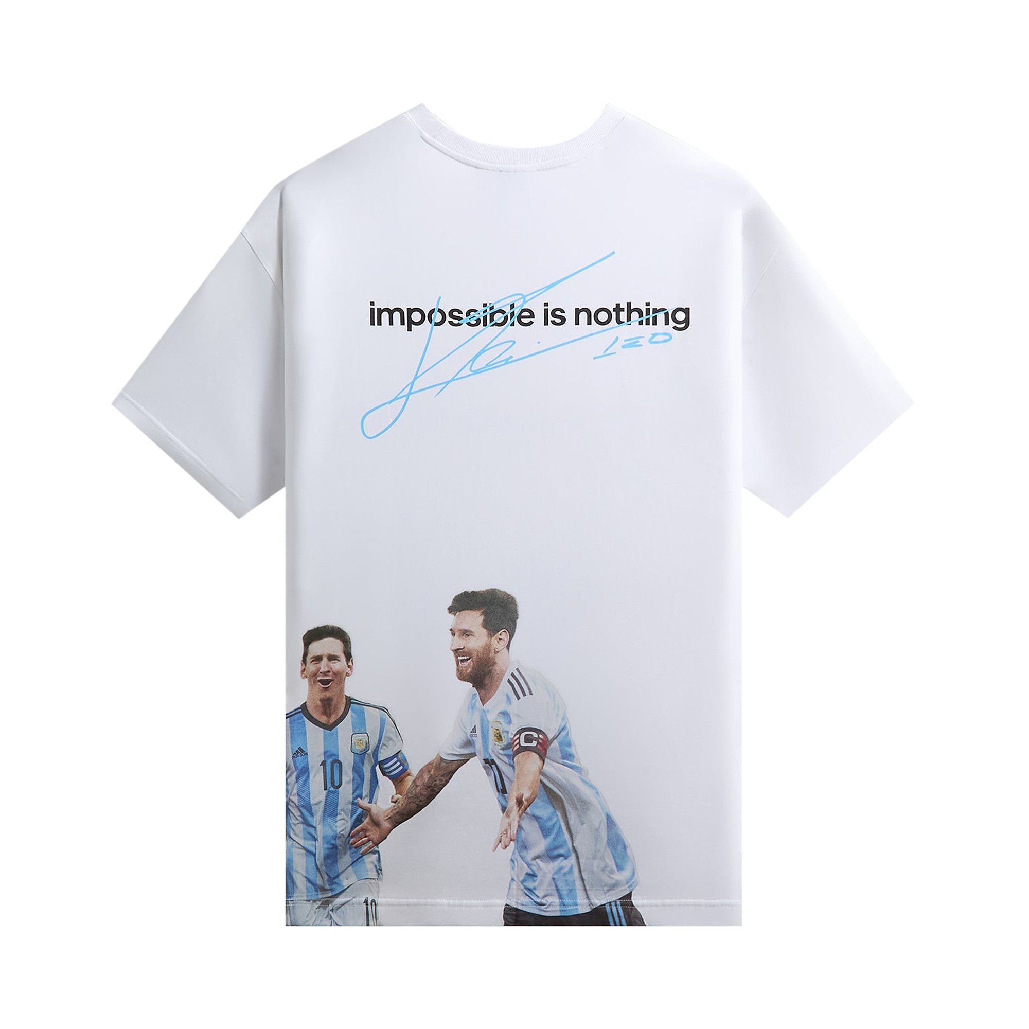 Buy Kith x Messi For Adidas World Cup Graphic Tee 'White