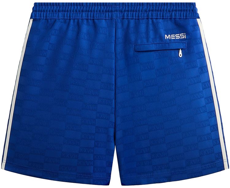 Kith x Messi For Adidas Monogram Short Blue
