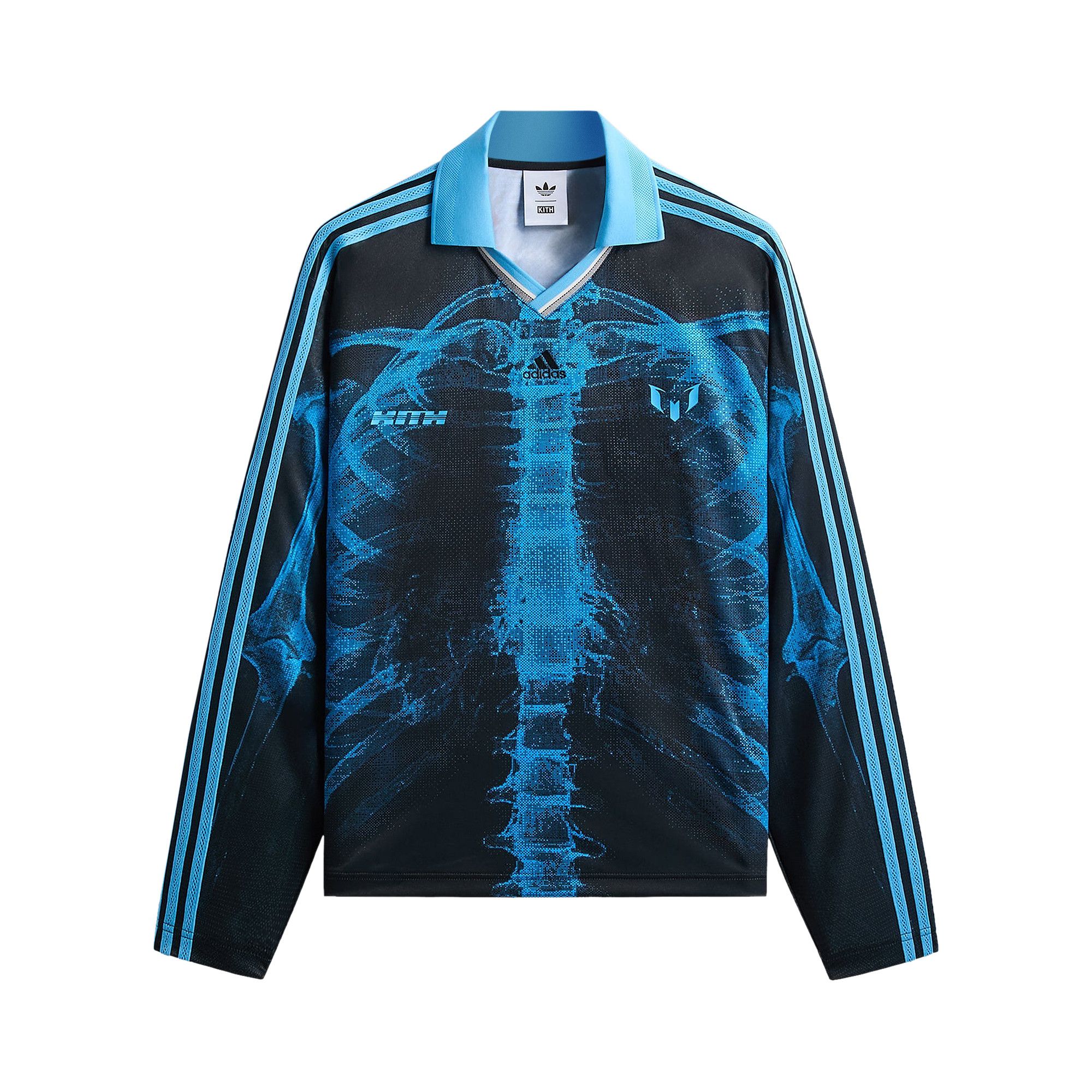 Buy Kith x Messi For Adidas Skeleton Goalkeeper Long Sleeve Tee