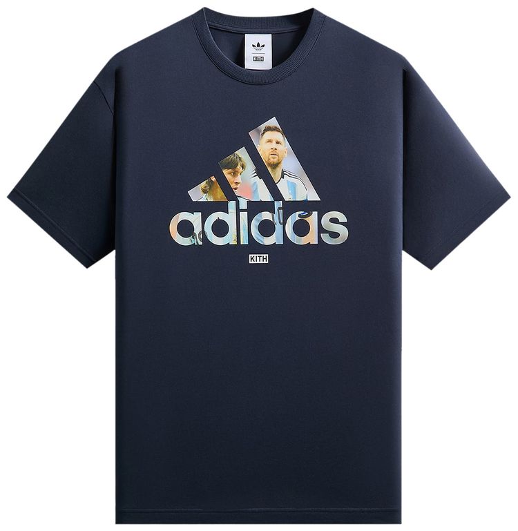 Kith x Messi For Adidas Graphic Tee Night Navy