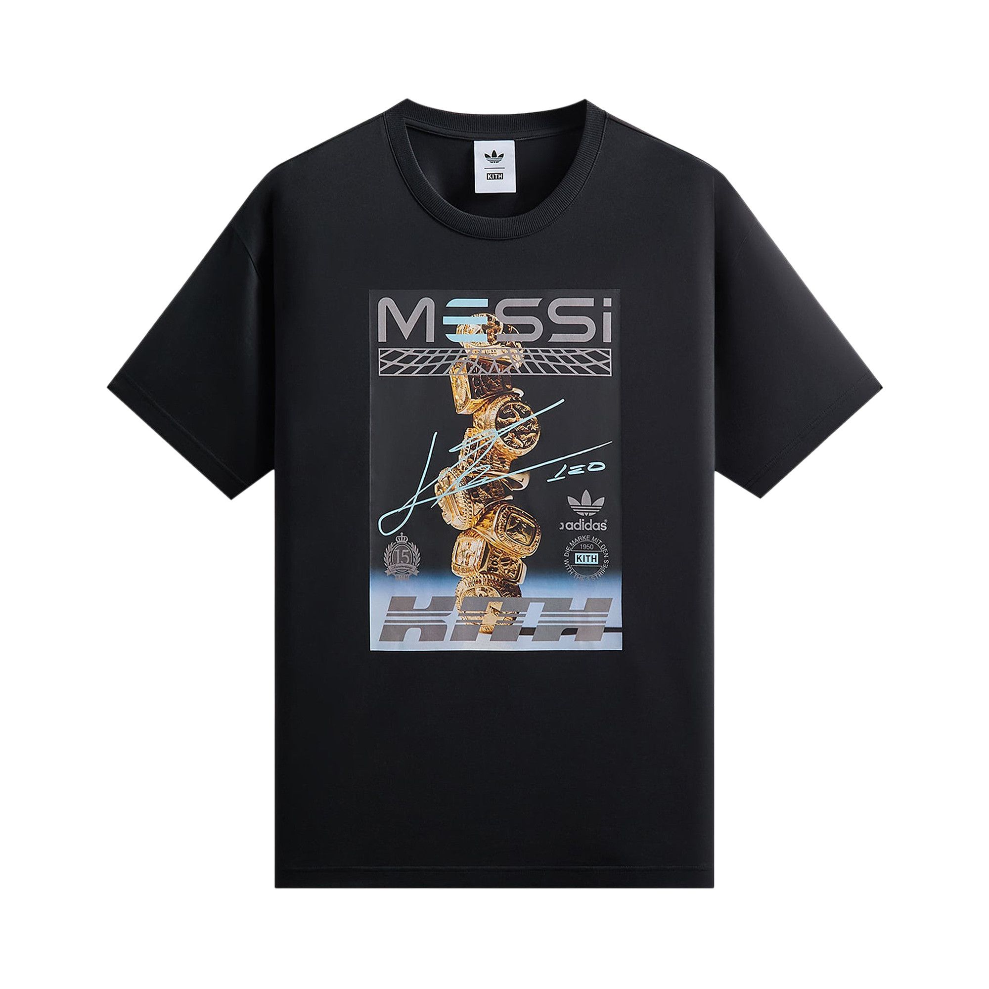 Buy Kith x Messi For Adidas Graphic Tee 'Black' - ADKU4271 | GOAT