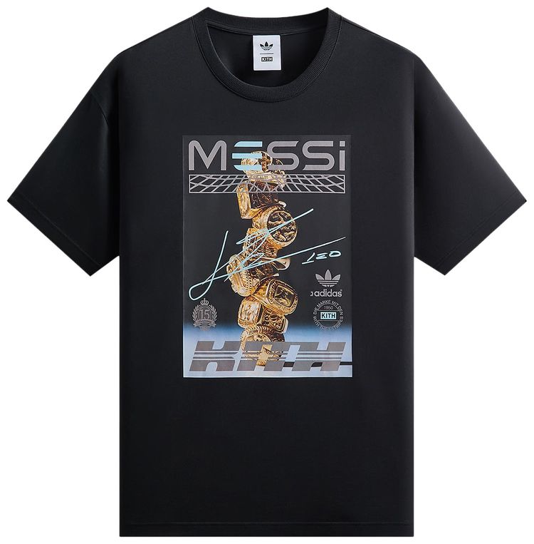 Kith x Messi For Adidas Graphic Tee Black