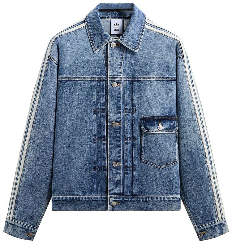Kith x Messi For Adidas Denim Jacket AuroraInk
