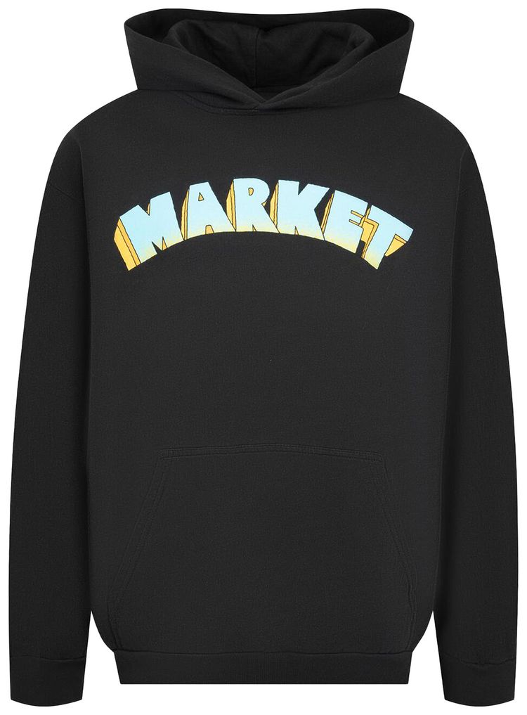 Market Players Club Hoodie Black