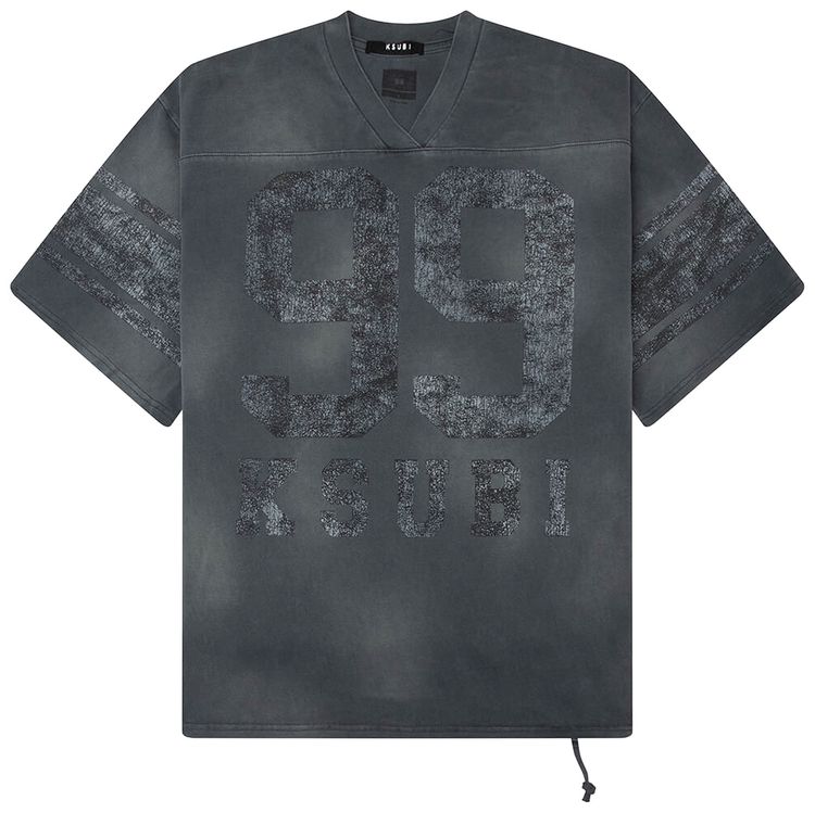 Ksubi Halftime Short Sleeve Duke Jersey Black Fade