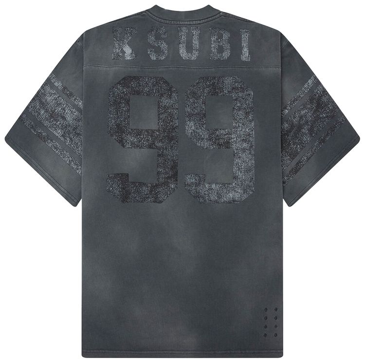 Ksubi Halftime Short Sleeve Duke Jersey Black Fade