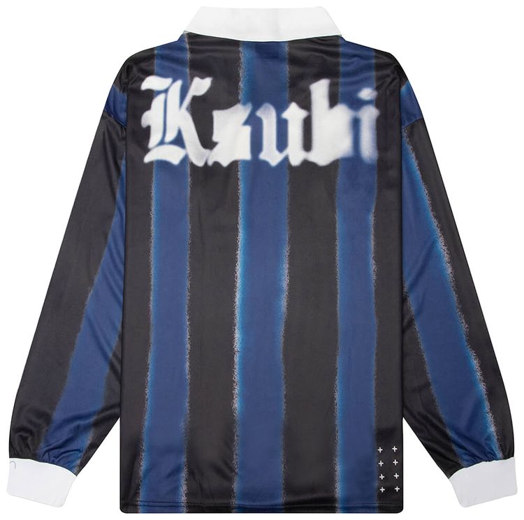 Ksubi Offside Long Sleeve Mesh Jersey Stripe