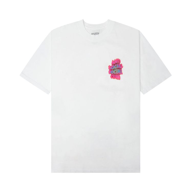 Anti Social Social Club Thermal Flame Tee White