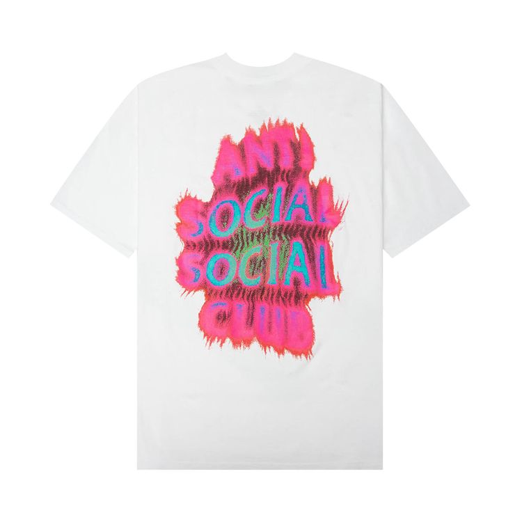 Anti Social Social Club Thermal Flame Tee White