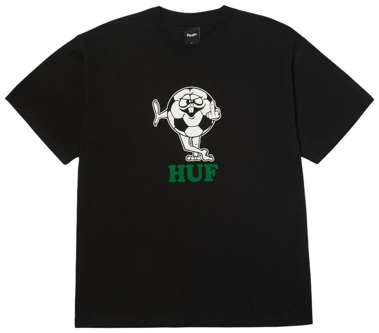 HUF Foul Play Short Sleeve Tee Black