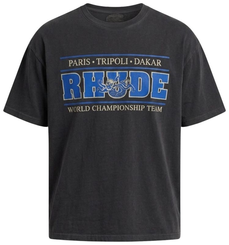 Rhude Chrono Tee BlackBlue