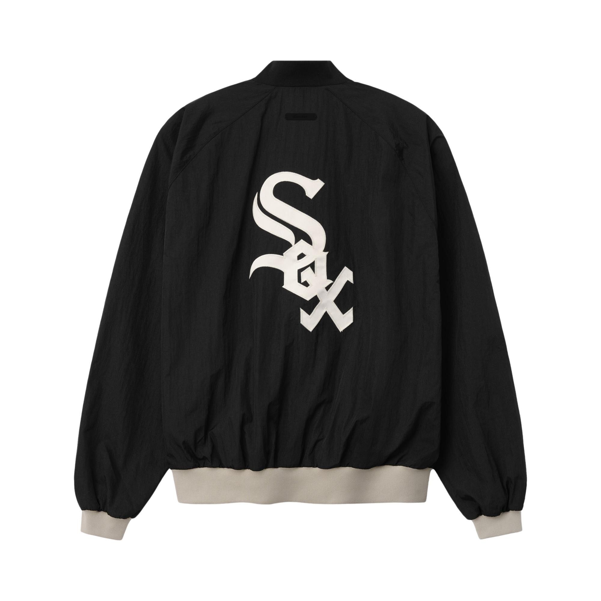 。。さん専用fear of god lブラック ホワイトセット Buy Fear of God Essentials White Sox Half Zip Pullover 'Black