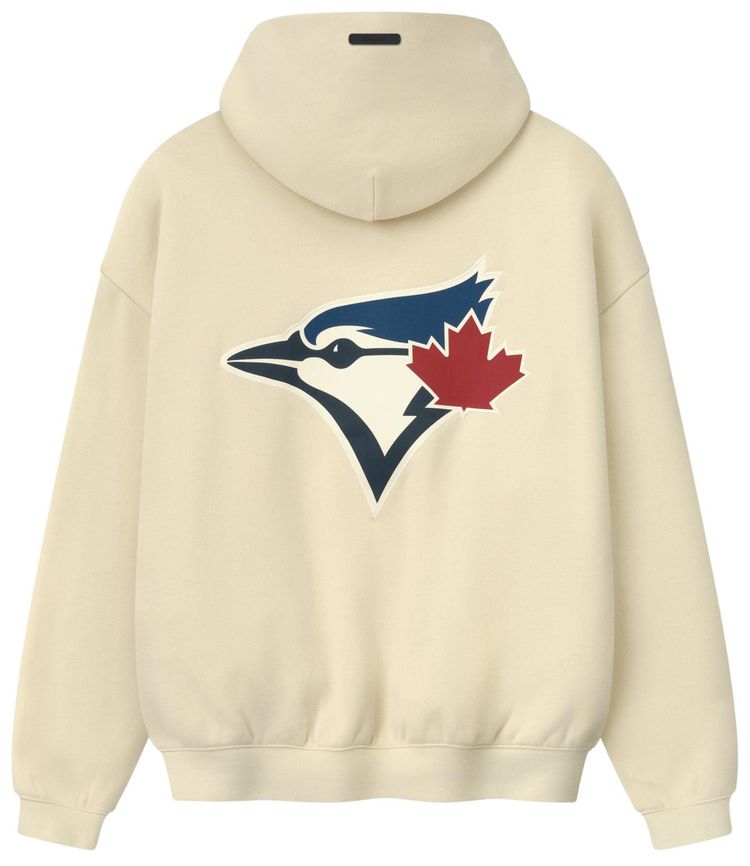 Fear of God Essentials Blue Jays Sport Hoodie Oat