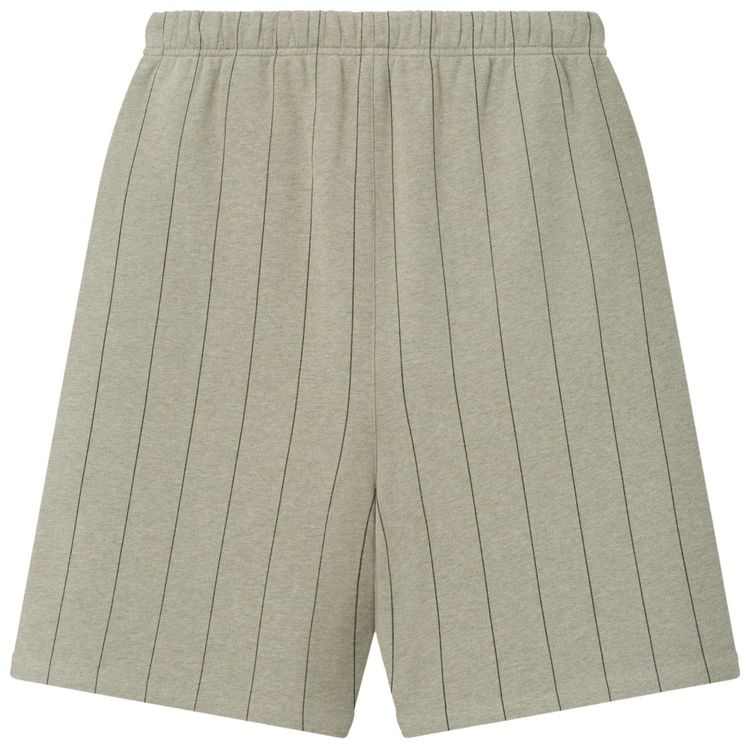 Fear of God Essentials MLB 90s Sweatshort Seal Heather W Black Pinstripes