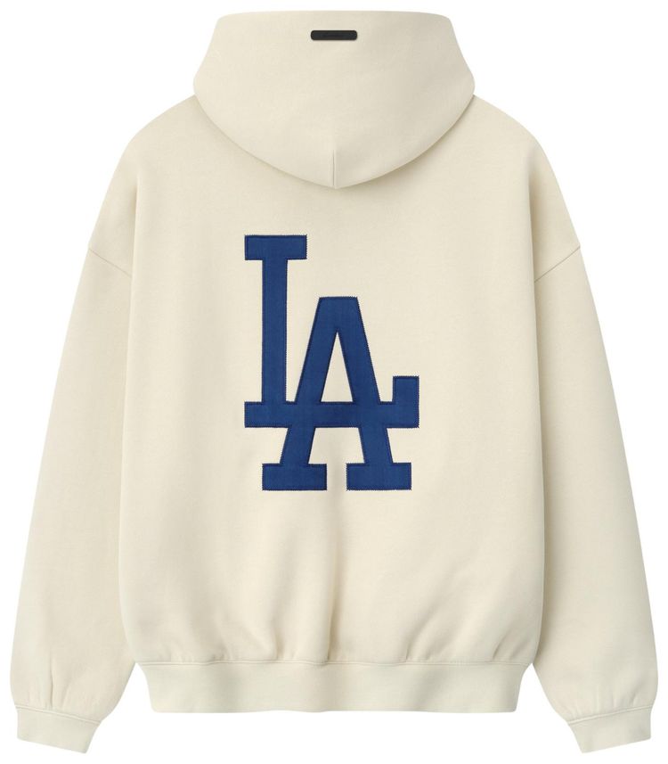 Fear of God Essentials Dodgers Sport Hoodie Oat