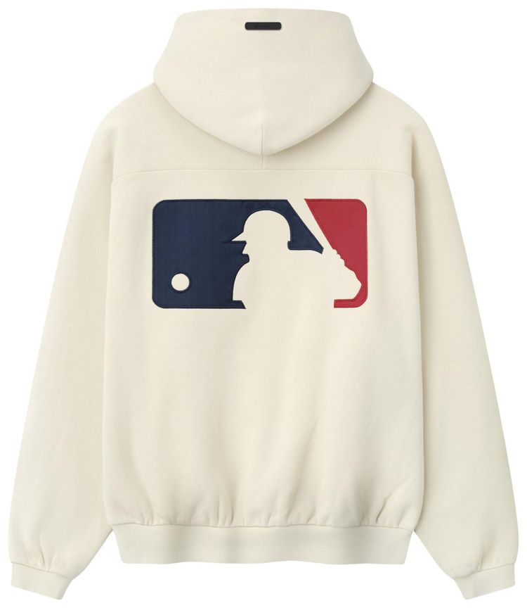 Fear of God Essentials Mlb Raglan Sport Hoodie Oat