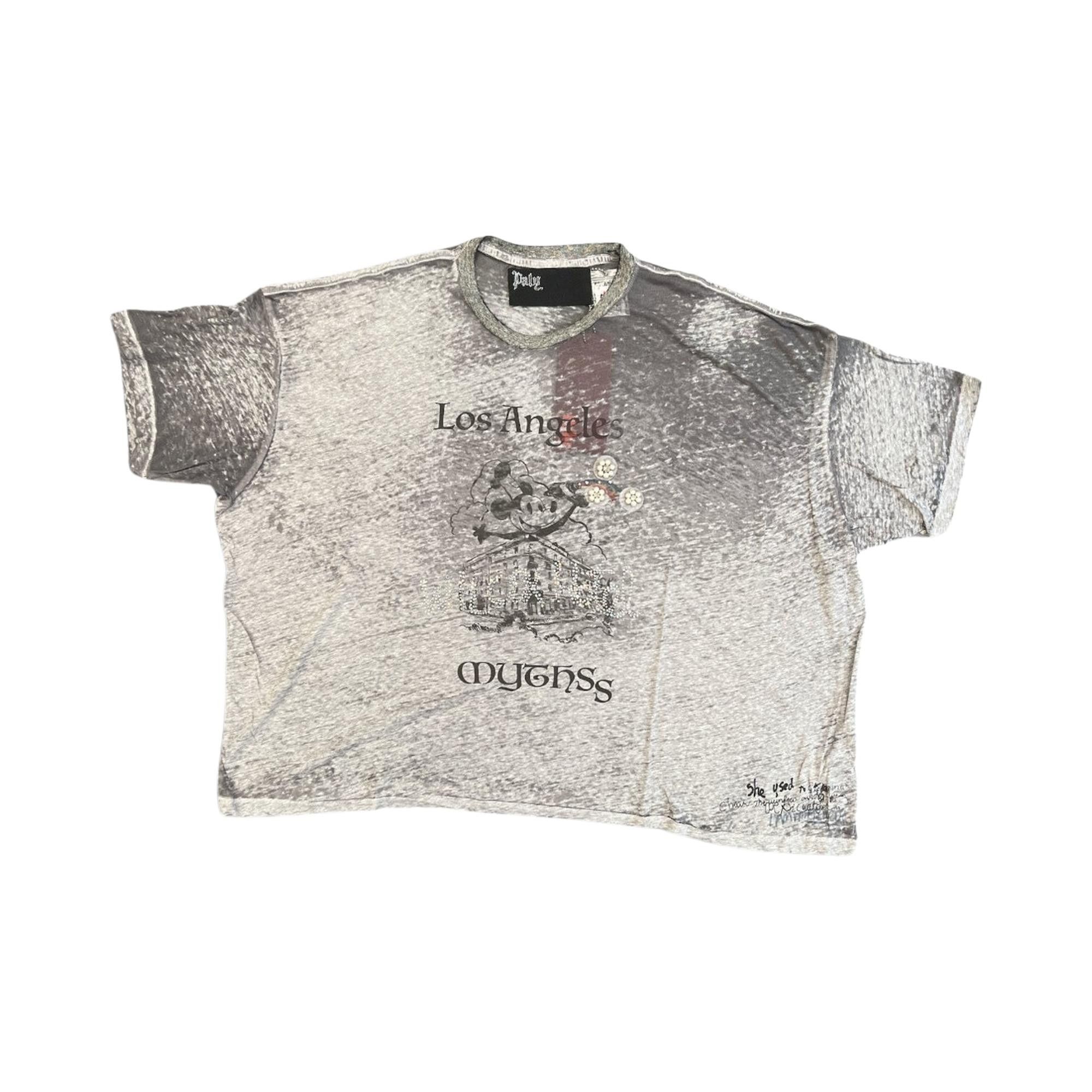 Buy Paly Hollywood Mythss Tee 'Grey' - 2U002Q1010GRY | GOAT
