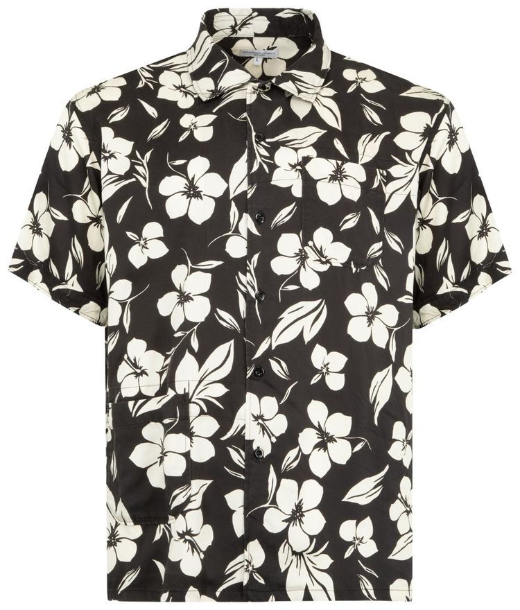 Engineered Garments Camp Shirt BlackNatural