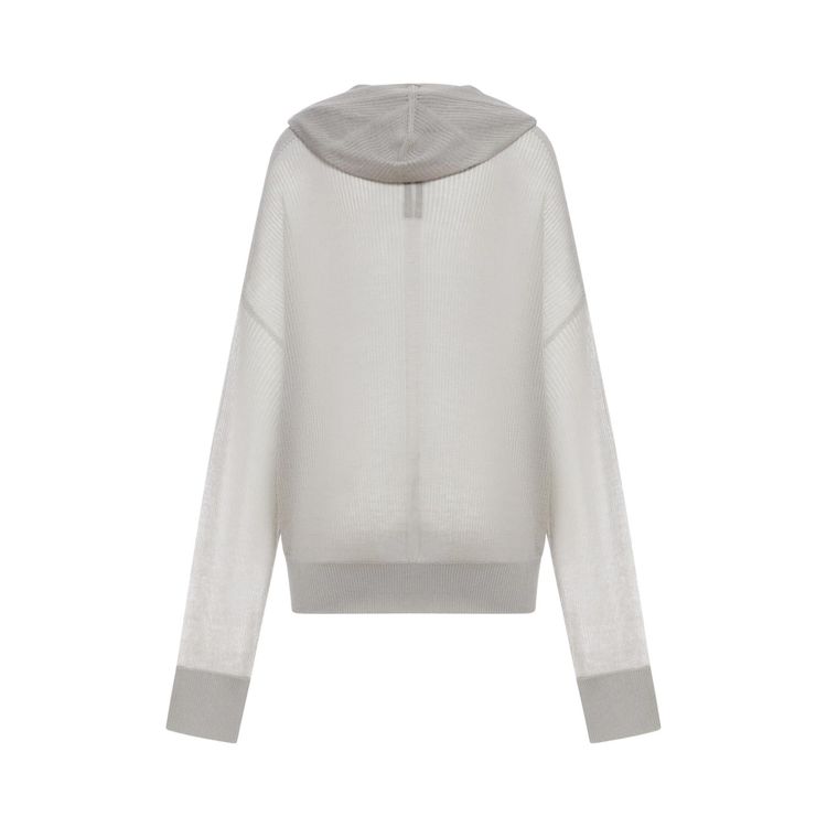 Rick Owens Maglia Hun Hoodie Pearl