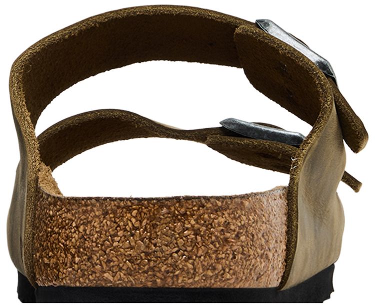 Birkenstock Arizona Soft Footbed Oiled Leather Faded Khaki
