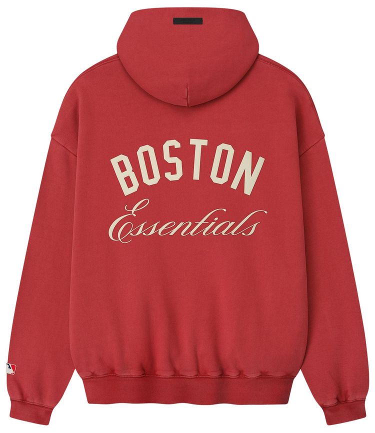 Fear of God Essentials Sox Sport Hoodie Red