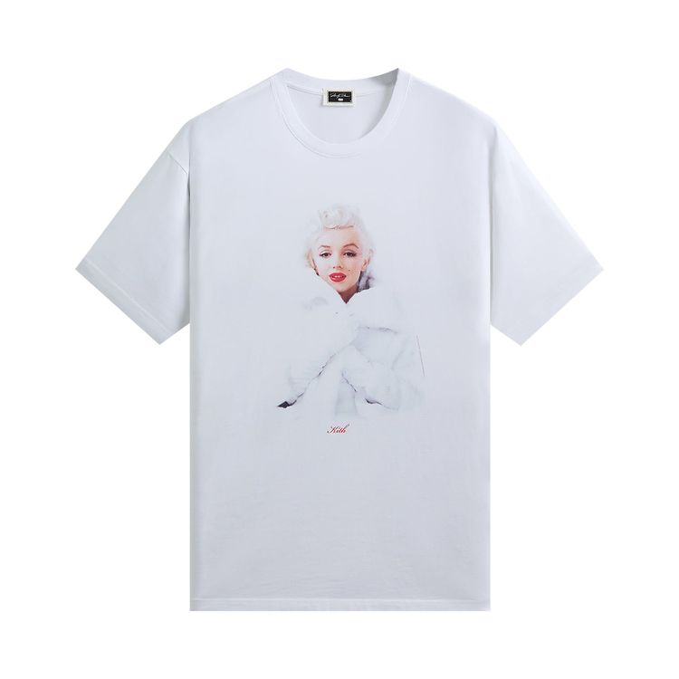 Kith For Marilyn Monroe Fur Coat Tee White