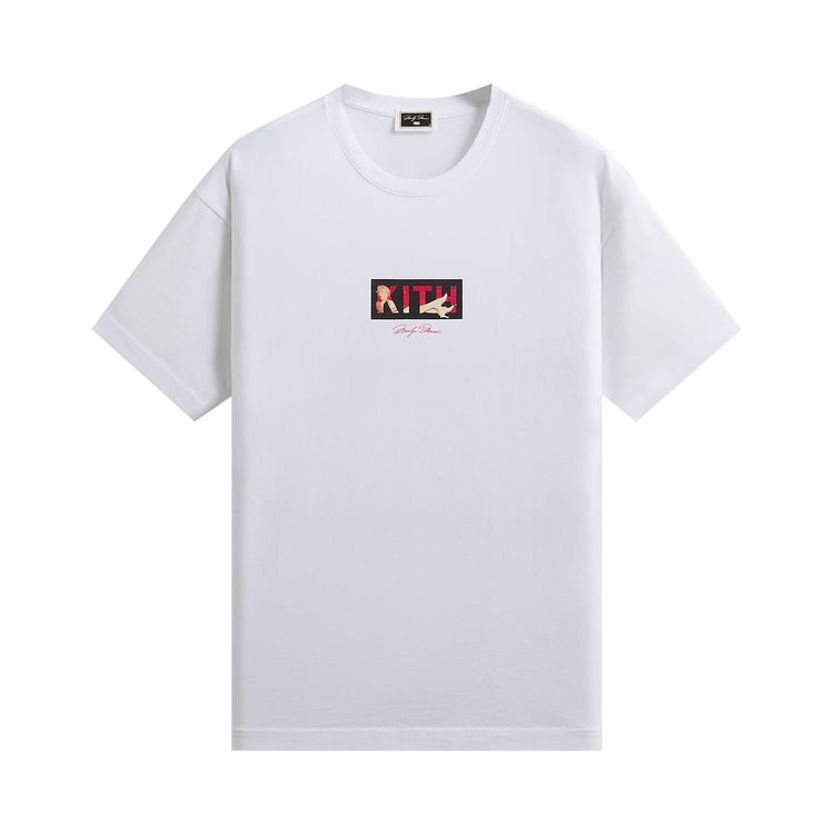 Kith For Marilyn Monroe Seven Year Classic Logo Tee White