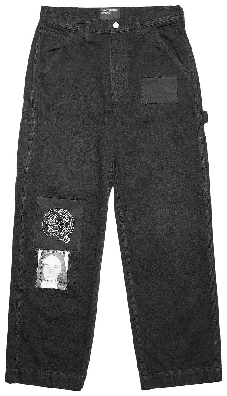 Enfants Riches Deprimes Paint Pants Black