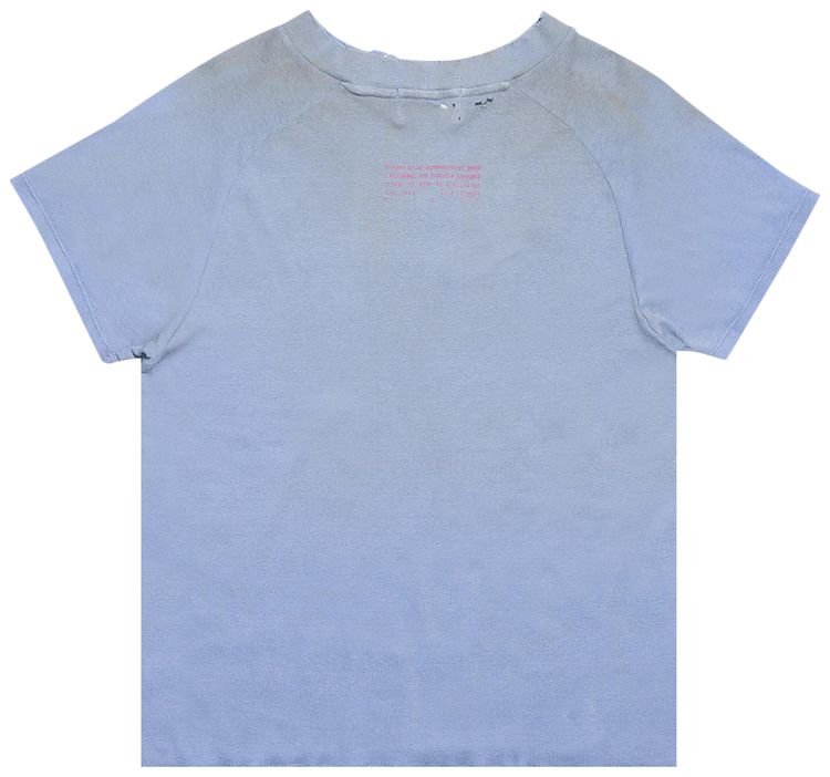 Enfants Riches Deprimes Jouets Nouveaux Raglan T Shirt Sun Faded Blue