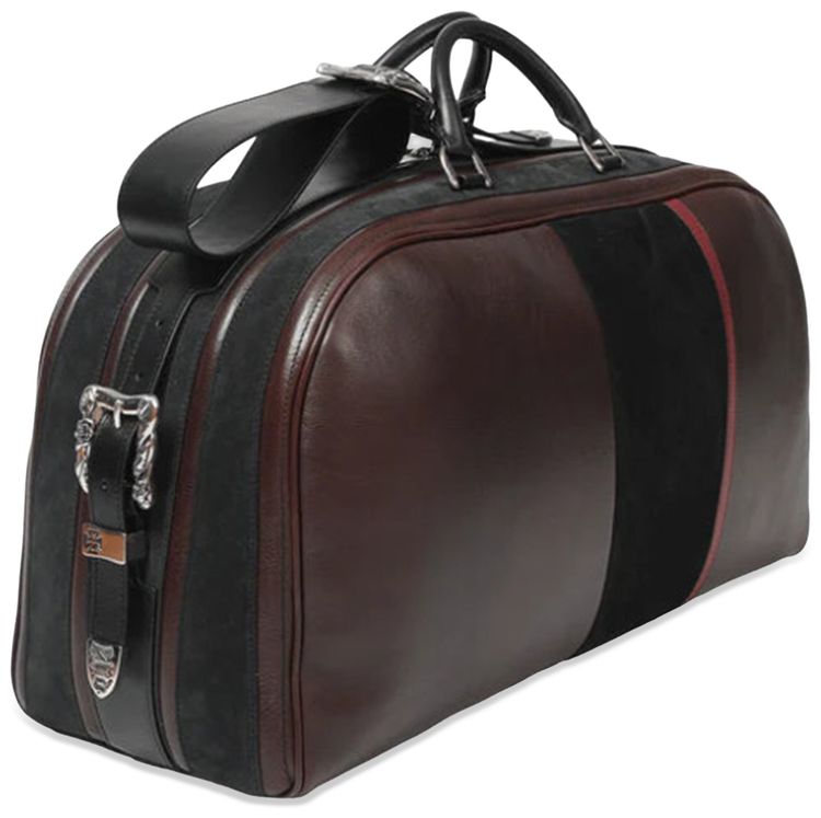 Enfants Riches Deprimes Barnett Belt Strap Weekender BurgundyBlackRed