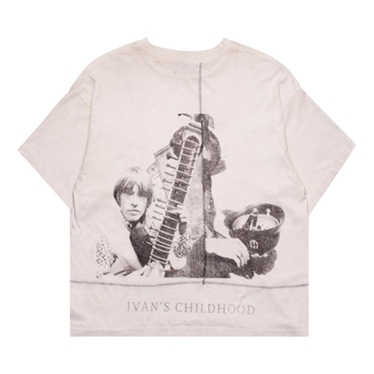 Enfants Riches Deprimes Ivans Childhood T Shirt Dirty White