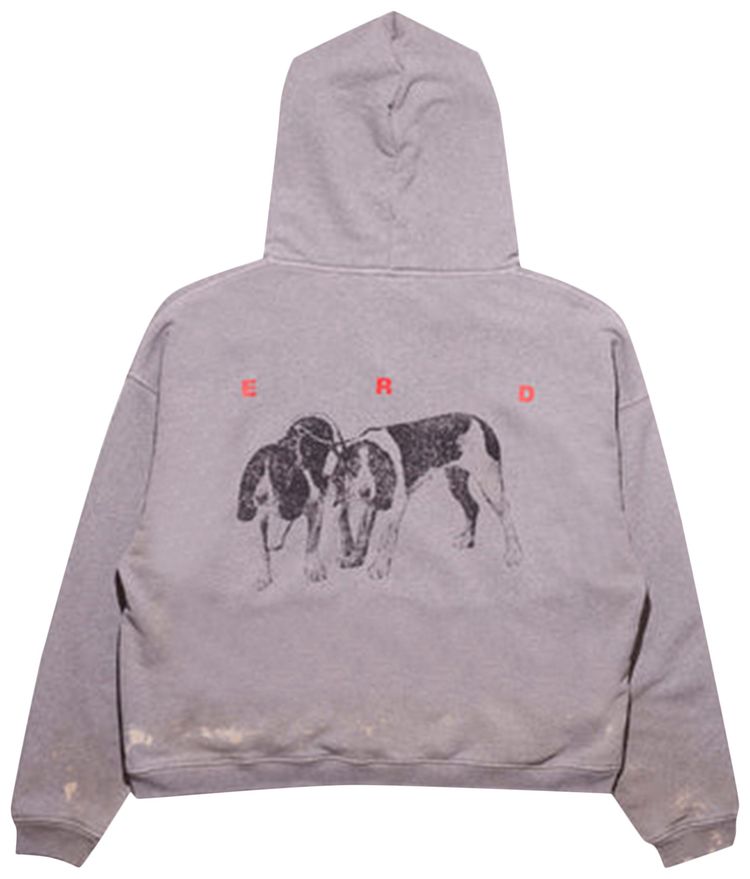 Enfants Riches Deprimes Photo DElisabeth Hoodie Dirty Heather Grey